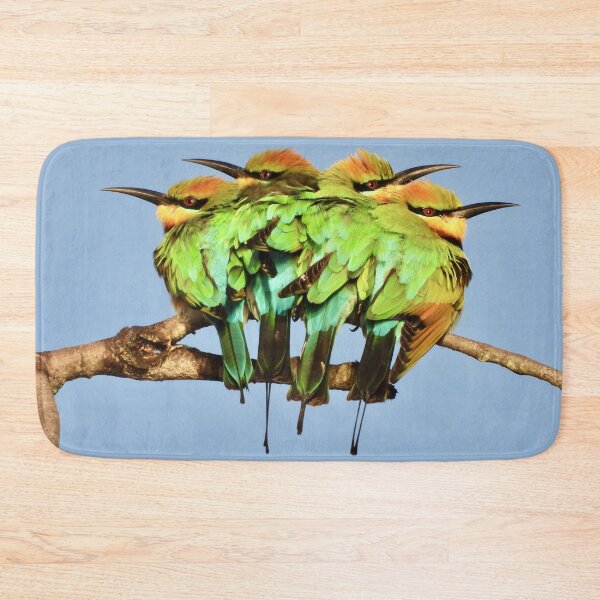 Item preview,  Rainbow Bee-eaters, 4 this time designed and sold by Mark Grimsley.