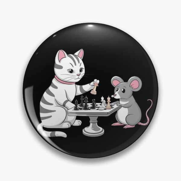 Item preview, Cat and mouse chess designed and sold by ViperSaint.