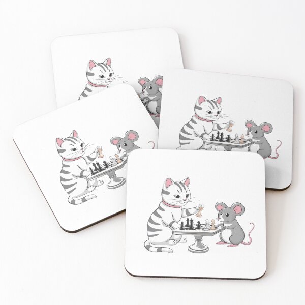 Item preview, Cat and mouse chess designed and sold by ViperSaint.