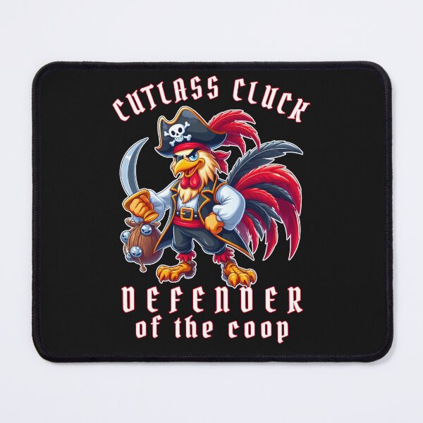 Item preview, Talk like a pirate - Cutlass Cluck: Defender of the Coop, Pirate Rooster designed and sold by Oz64.