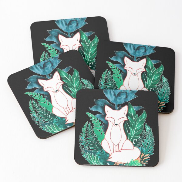 Artikelvorschau, Süßer Fuchs. Entzückender Fuchs, Aquarellfuchs, Fuchszeichnung, Blumenfuchs, Fuchsbild entworfen und verkauft von FoxVibes.