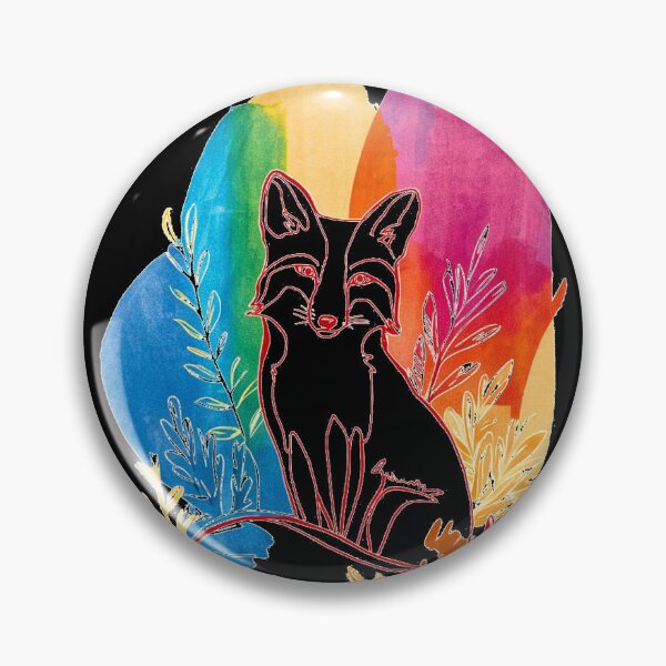 Artikelvorschau, Süßer Fuchs. Entzückender Fuchs, Aquarellfuchs, Fuchszeichnung, Blumenfuchs, Fuchsbild entworfen und verkauft von FoxVibes.