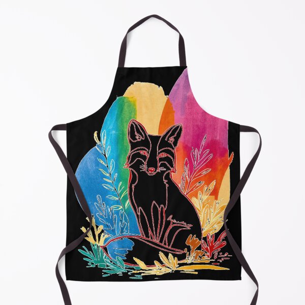 Item preview, Cute Fox. Adorable fox, watercolor fox, fox drawing, floral fox, fox image designed and sold by FoxVibes.