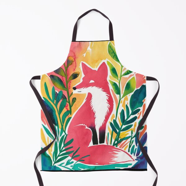 Artikelvorschau, Süßer Fuchs. Entzückender Fuchs, Aquarellfuchs, Fuchszeichnung, Blumenfuchs, Fuchsbild entworfen und verkauft von FoxVibes.