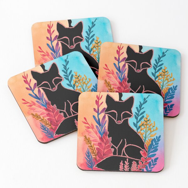 Artikelvorschau, Süßer Fuchs. Entzückender Fuchs, Aquarellfuchs, Fuchszeichnung, Blumenfuchs, Fuchsbild entworfen und verkauft von FoxVibes.