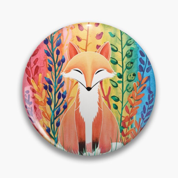 Artikelvorschau, Süßer Fuchs. Entzückender Fuchs, Aquarellfuchs, Fuchszeichnung, Blumenfuchs, Fuchsbild entworfen und verkauft von FoxVibes.