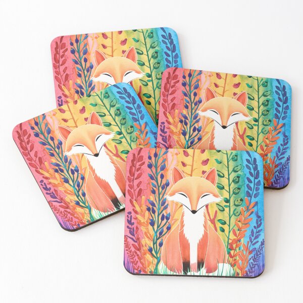 Artikelvorschau, Süßer Fuchs. Entzückender Fuchs, Aquarellfuchs, Fuchszeichnung, Blumenfuchs, Fuchsbild entworfen und verkauft von FoxVibes.