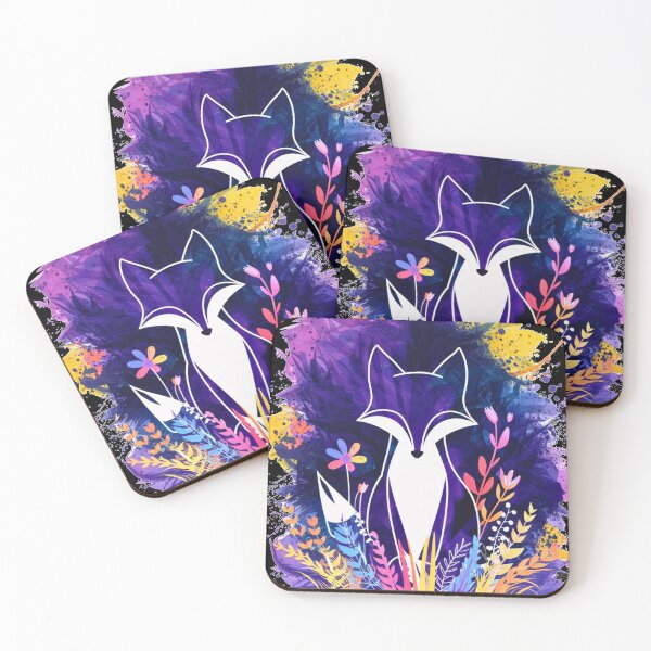 Artikelvorschau, Süßer Fuchs. Entzückender Fuchs, Aquarellfuchs, Fuchszeichnung, Blumenfuchs, Fuchsbild entworfen und verkauft von FoxVibes.