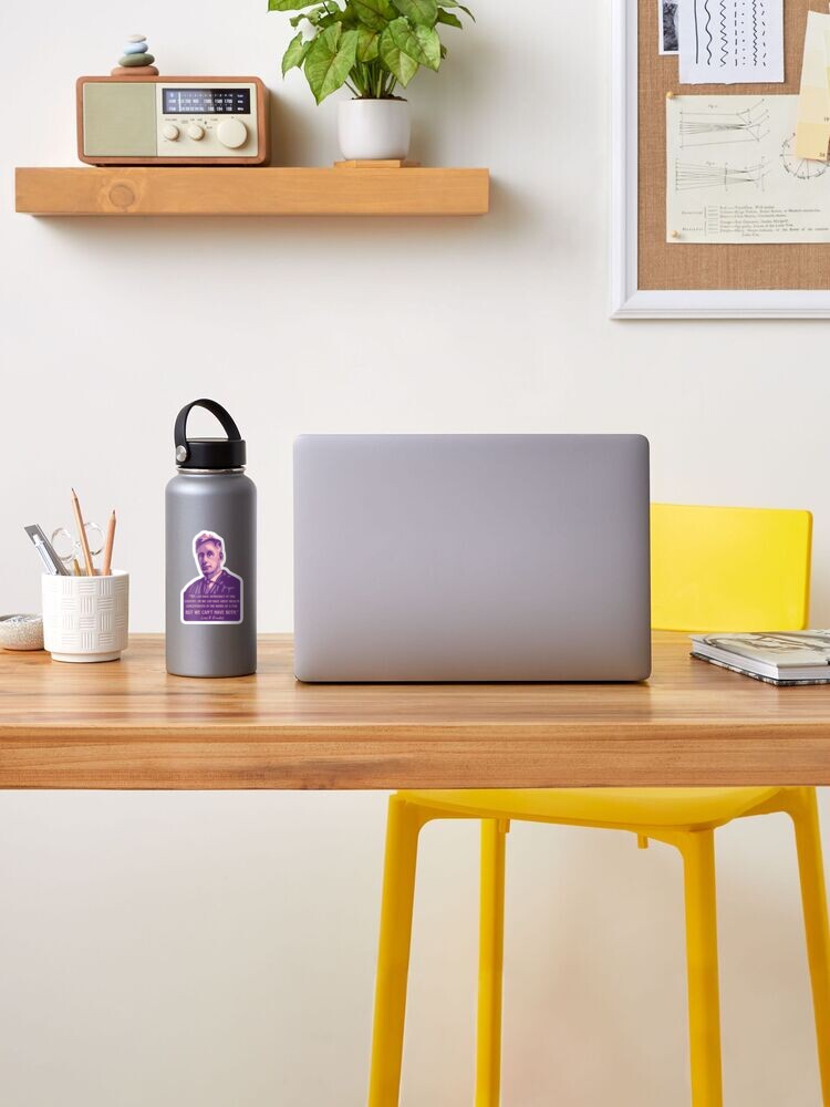 Louis D. Brandeis Portrait and Quote Sticker