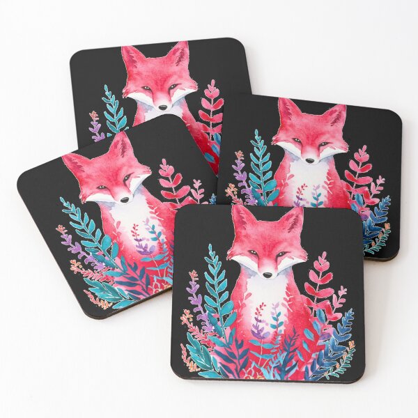 Artikelvorschau, Süßer Fuchs. Entzückender Fuchs, Aquarellfuchs, Fuchszeichnung, Blumenfuchs, Fuchsbild entworfen und verkauft von FoxVibes.