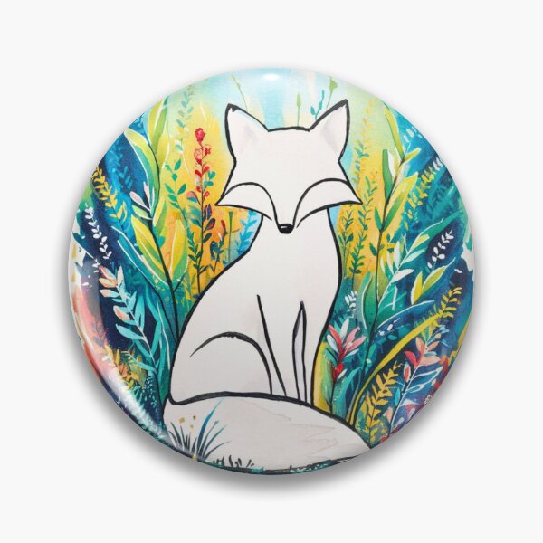 Artikelvorschau, Süßer Fuchs. Entzückender Fuchs, Aquarellfuchs, Fuchszeichnung, Blumenfuchs, Fuchsbild entworfen und verkauft von FoxVibes.