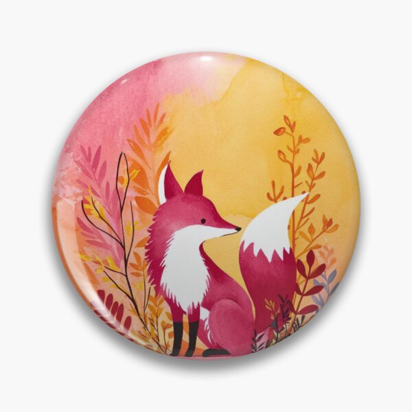 Artikelvorschau, Süßer Fuchs. Entzückender Fuchs, Aquarellfuchs, Fuchszeichnung, Blumenfuchs, Fuchsbild entworfen und verkauft von FoxVibes.