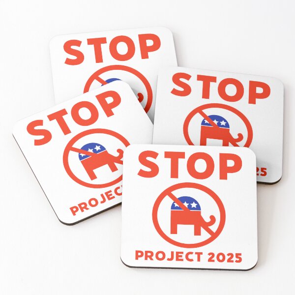 Item preview, Stop project 2025 anti GOP agenda design  designed and sold by Rachel the Artist .