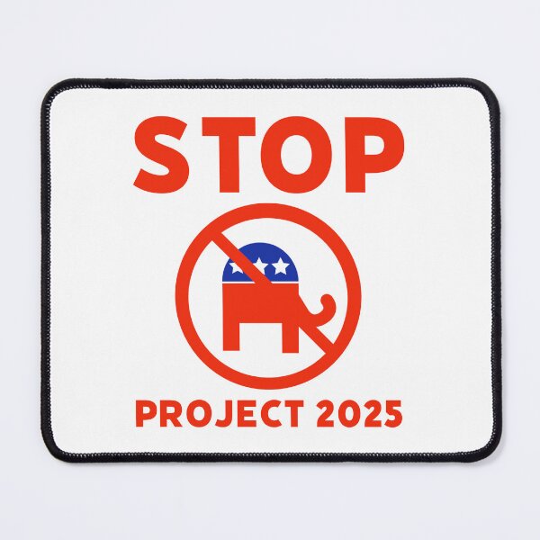 Item preview, Stop project 2025 anti GOP agenda design  designed and sold by Rachel the Artist .