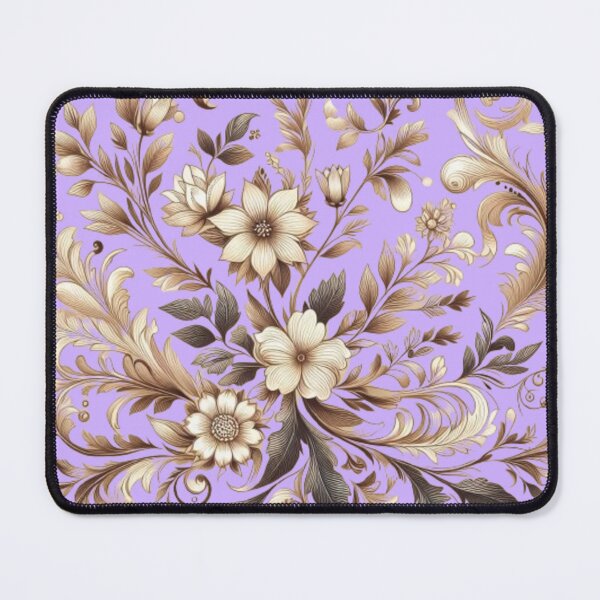 Item preview, Elegant Baroque Floral Pattern designed and sold by Karina Creative Studio.
