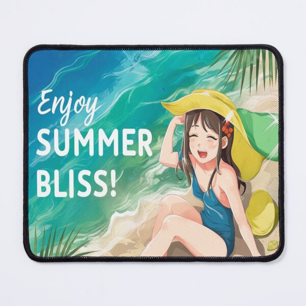 Item preview, Happy Civic Day - Enjoy Summer Bliss - Anime Girl designed and sold by InspiredCreatives.