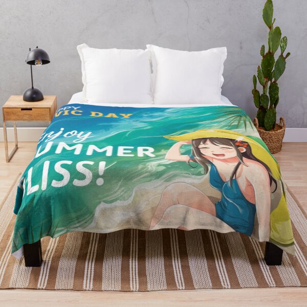 Item preview, Happy Civic Day - Enjoy Summer Bliss - Anime Girl designed and sold by InspiredCreatives.