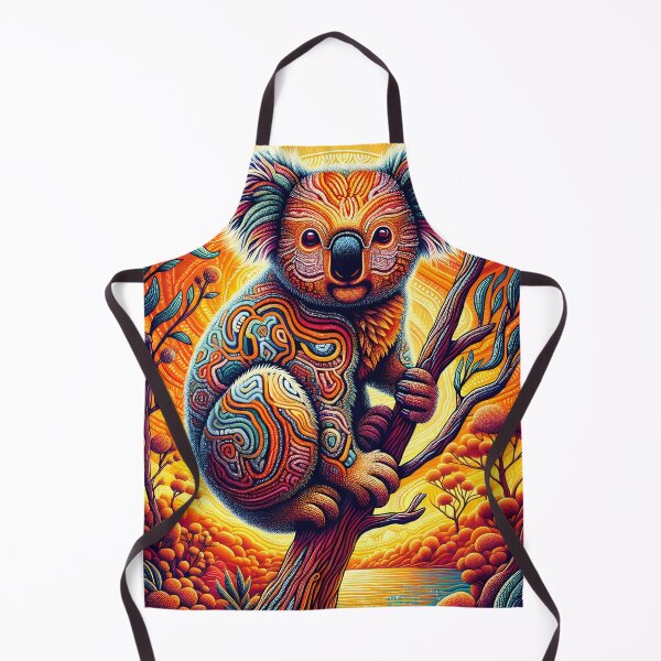 Item preview, Aboriginal Painting Koala in a Tree Psychedelic designed and sold by Travelcases.