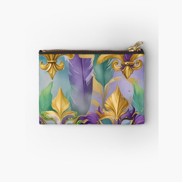 Item preview, Mardi Gras Masks with Purple, Gold, Green with Feathers designed and sold by BougieSouthern.