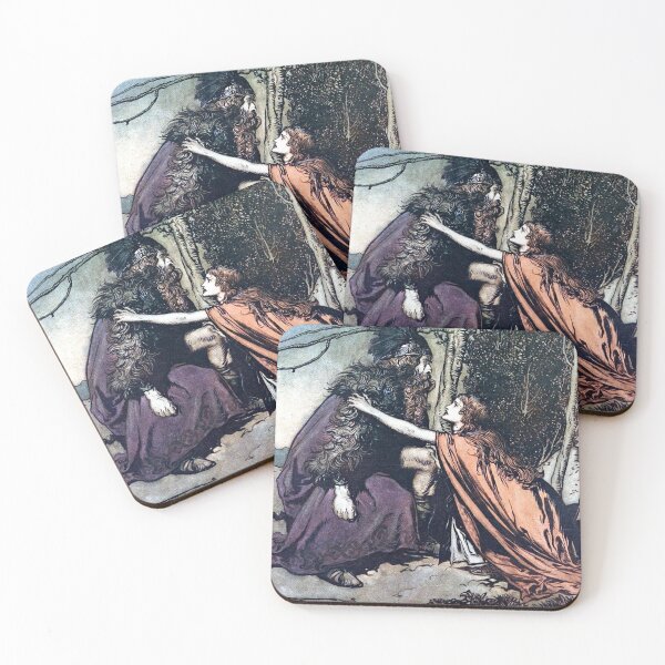 Item preview, WAGNER'S RING CYCLE: The Valkyrie - Arthur Rackham designed and sold by forgottenbeauty.