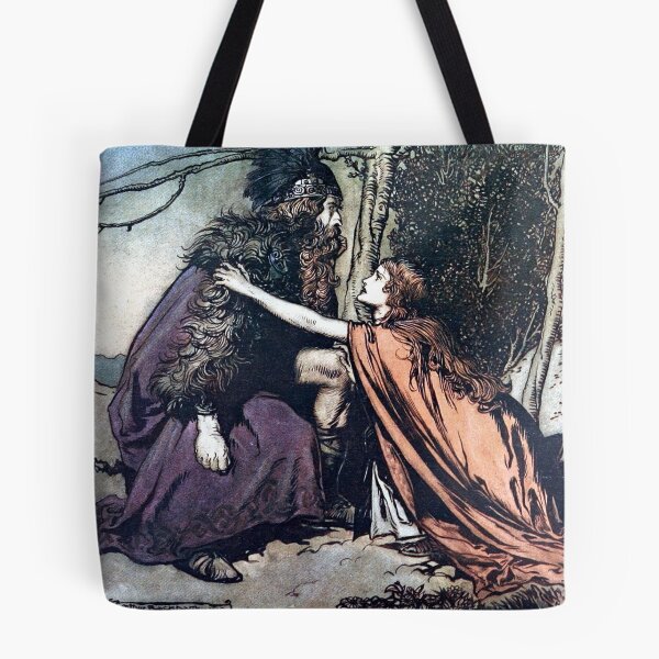 Item preview, WAGNER'S RING CYCLE: The Valkyrie - Arthur Rackham designed and sold by forgottenbeauty.