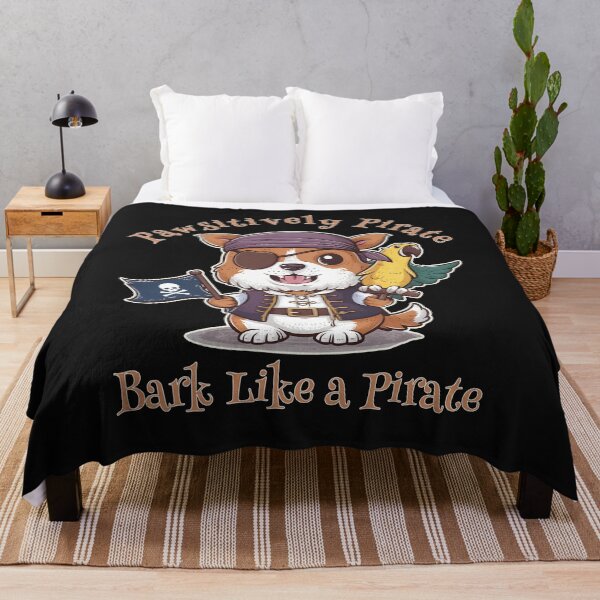Item preview, Talk like a pirate Arrgh - Dog Pirate with Parrot Bark like a pirate designed and sold by Oz64.