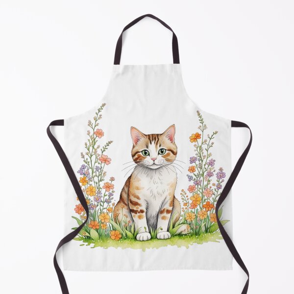 Item preview, Manx Cat And Flowers designed and sold by TheAnimalZ00.