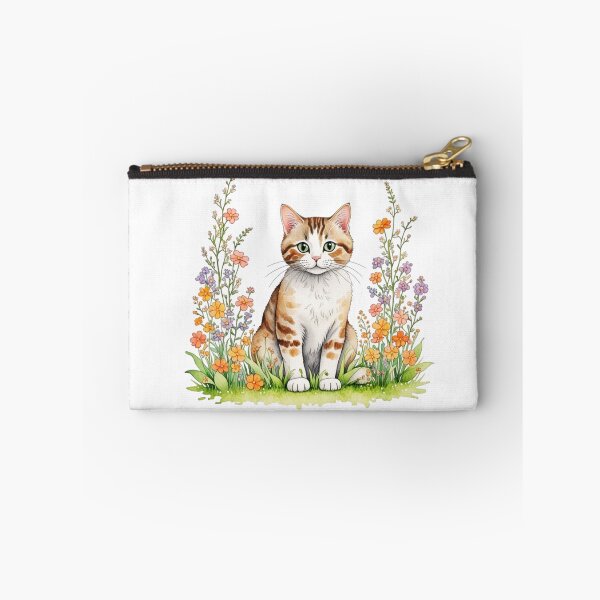 Artikelvorschau, Manx-Katze und Blumen entworfen und verkauft von TheAnimalZ00.