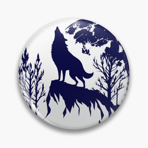 Item preview, Wolf Howling Lycan moon Werewolf designed and sold by JungBodhi.