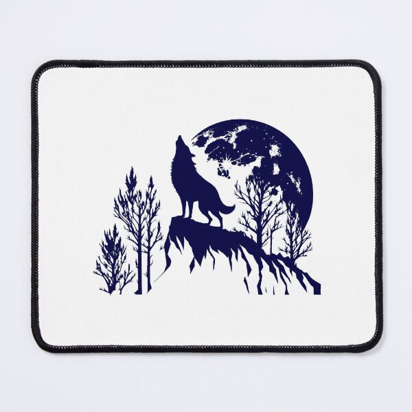 Item preview, Wolf Howling Lycan moon Werewolf designed and sold by JungBodhi.