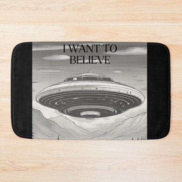 Item preview, UFO I WANT TO BELIEVE designed and sold by Bison Artistry.