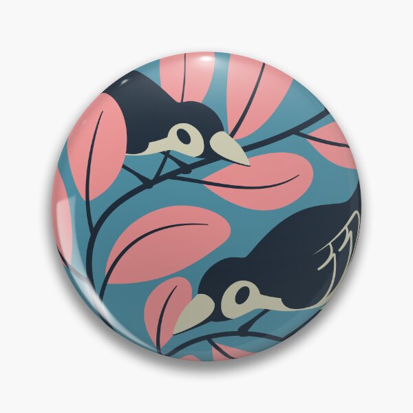 Item preview, Birds on Pink Branches designed and sold by OhYha.