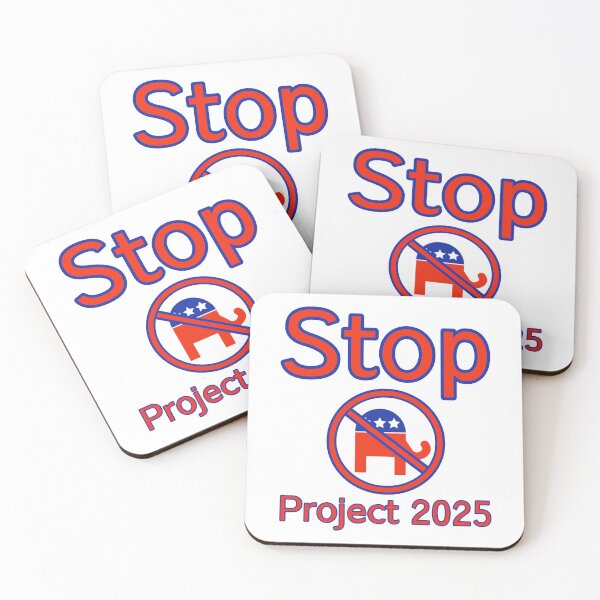 Item preview, Stop project 2025 anti GOP patriotic design  designed and sold by Rachel the Artist .