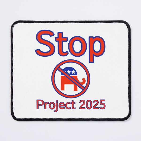 Item preview, Stop project 2025 anti GOP patriotic design designed and sold by Rachel the Artist .