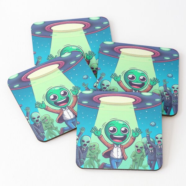 Item preview, UFO, Alien designed and sold by Bison Artistry.