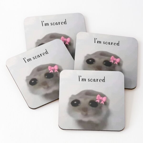 Item preview, Scared Hamster designed and sold by OKAYphotoshop.
