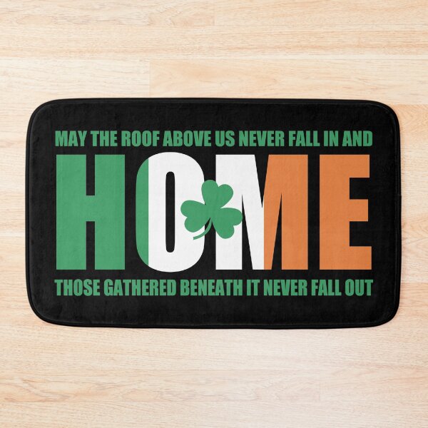 Item preview, Home Shamrock Blessing Irish Family Prayer designed and sold by HolidayT-Shirts.