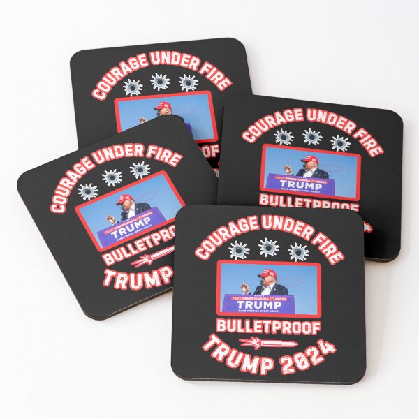 Item preview, Trump Courage Under Fire designed and sold by WoodburyLake.