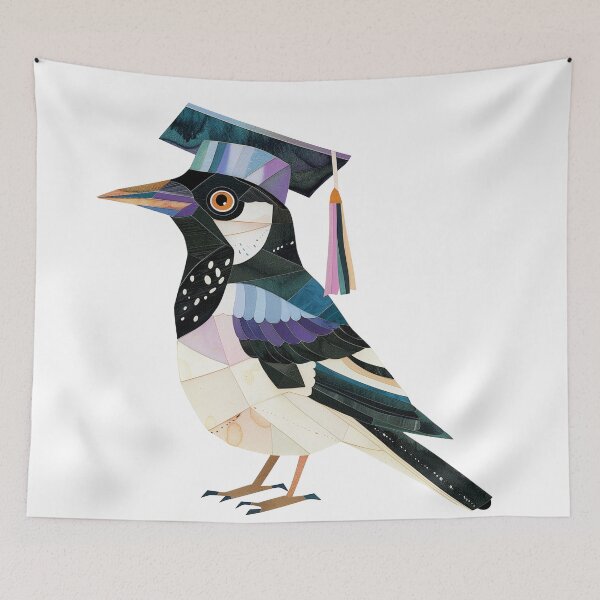 Item preview, Professor Magpie - Kid’s Collage Art designed and sold by LittleDreamsCo.