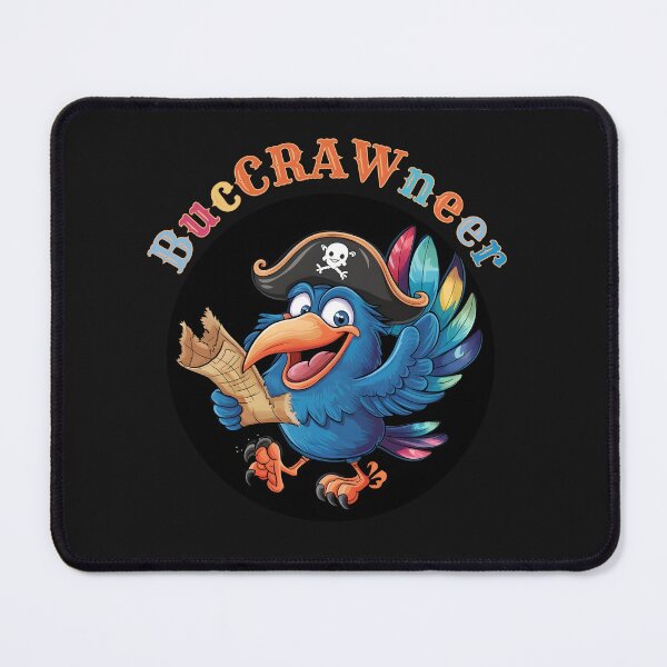 Item preview, Talk like a pirate - Crow Funny Pirate Buccrawneer designed and sold by Oz64.