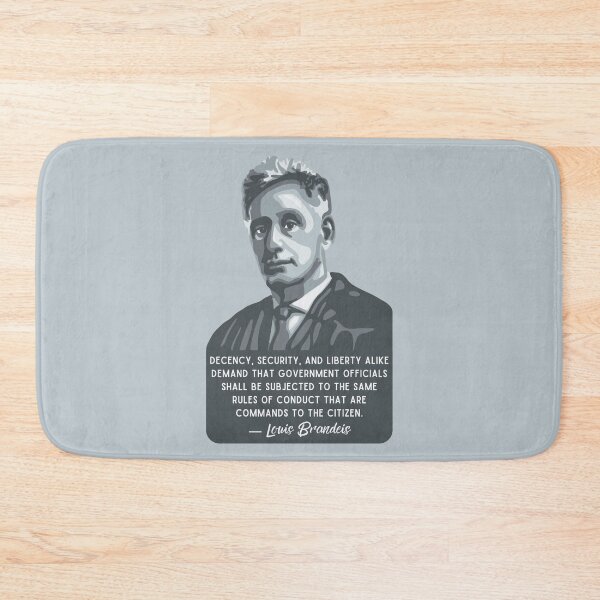 Item preview, Louis D. Brandeis Portrait and Quote designed and sold by Unhinged Heather.