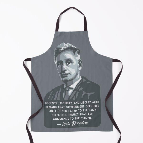 Item preview, Louis D. Brandeis Portrait and Quote designed and sold by Unhinged Heather.