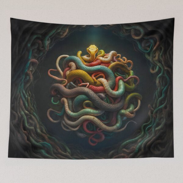 Item preview, A Nest of Snakes designed and sold by PictureNZ.