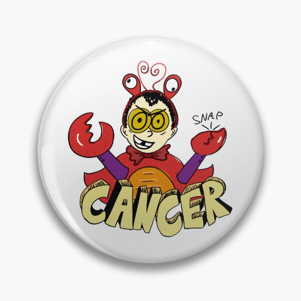 Item preview, Superjail! Zodiac: Cancer - Sticker designed and sold by geljune.