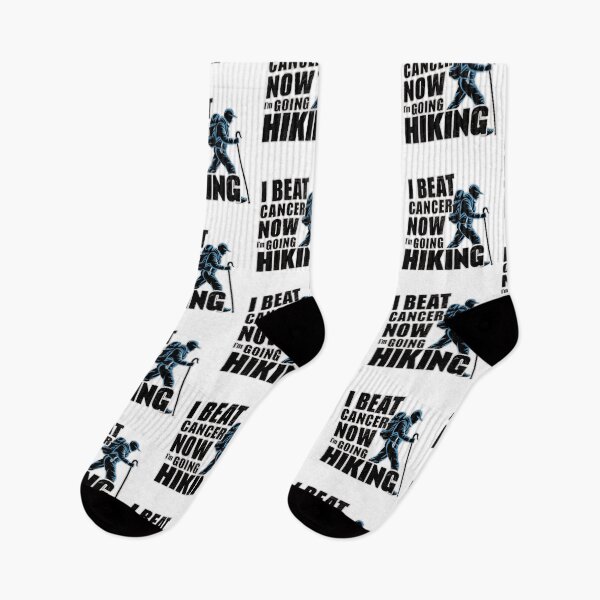 Item preview, I Beat Cancer Now I'm Going Hiking designed and sold by SewnMemories.