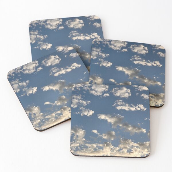 Item preview, Gray and White Puffy Clouds designed and sold by srcloudsplus.