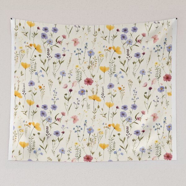 Item preview, Pressed Flowers Botanical Patterns designed and sold by Mandie Kuo.