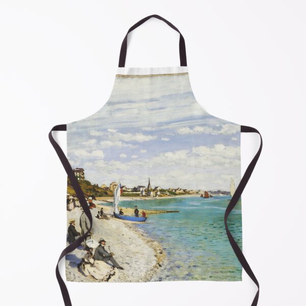 Item preview, 1867 Claude Monet beach seaside designed and sold by Victoriana Brooke.