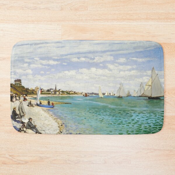 Item preview, 1867 Claude Monet beach seaside designed and sold by Victoriana Brooke.