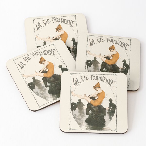 Item preview, La Vie Parisienne - Paris Port de Mer Concorde, 1918 - Art Deco designed and sold by elektronen.